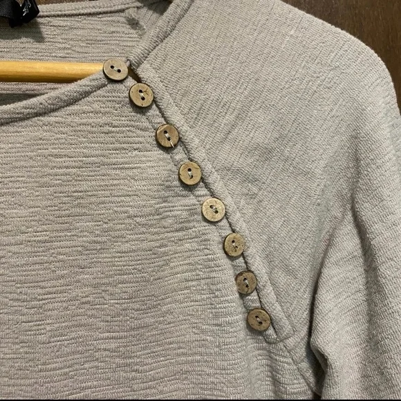 DOE & RAY Button-Detail Top Size M - Picture 3 of 6